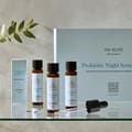Probiotic Night Serum Kit från Oslo Skin Lab med serumflaskor, pipett och förpackning