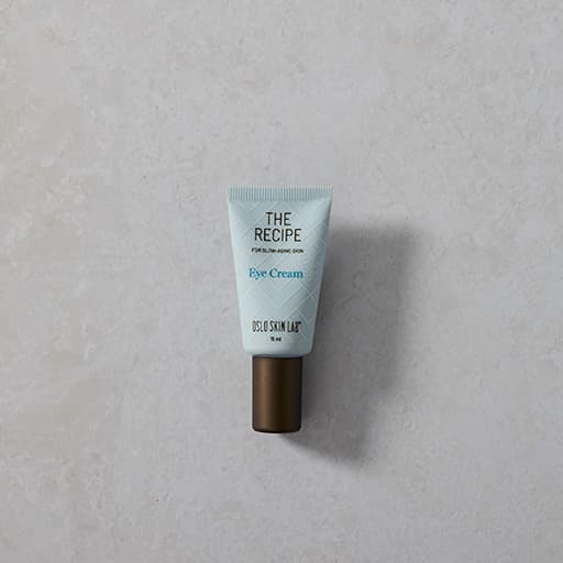 Eye Cream från Oslo Skin Lab i förpackning, återfuktande ögonkräm för området runt ögonen