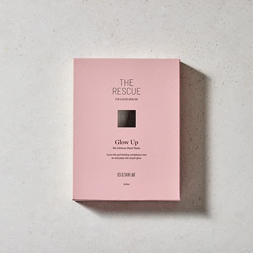 Ansiktsmask från Oslo Skin Lab i 3-pack för en glowig och återfuktad hud